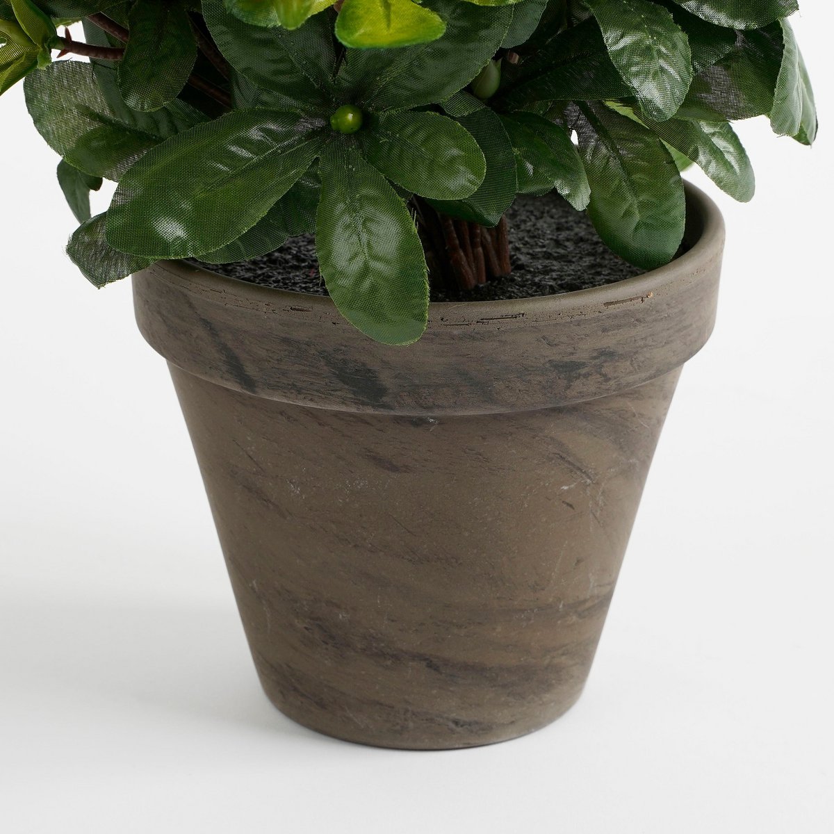Azalea Kunstplant in Bloempot Stan - H31 x Ø26 cm - Roze