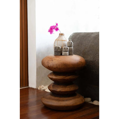Whoopy Vaas - Beton Naturel - S
