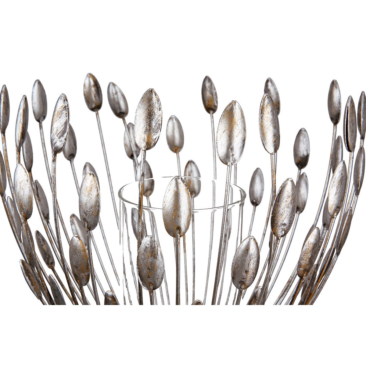 Metalen lantaarn "Trevi" antiek zilver