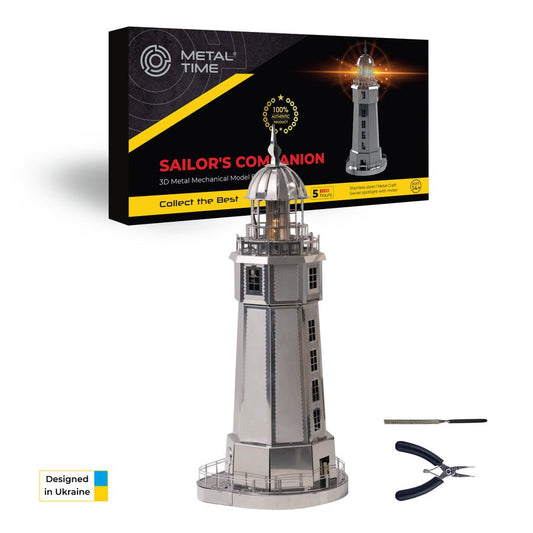 3D Metalen Bouwpakket Sailors Companion incl LED verlichting