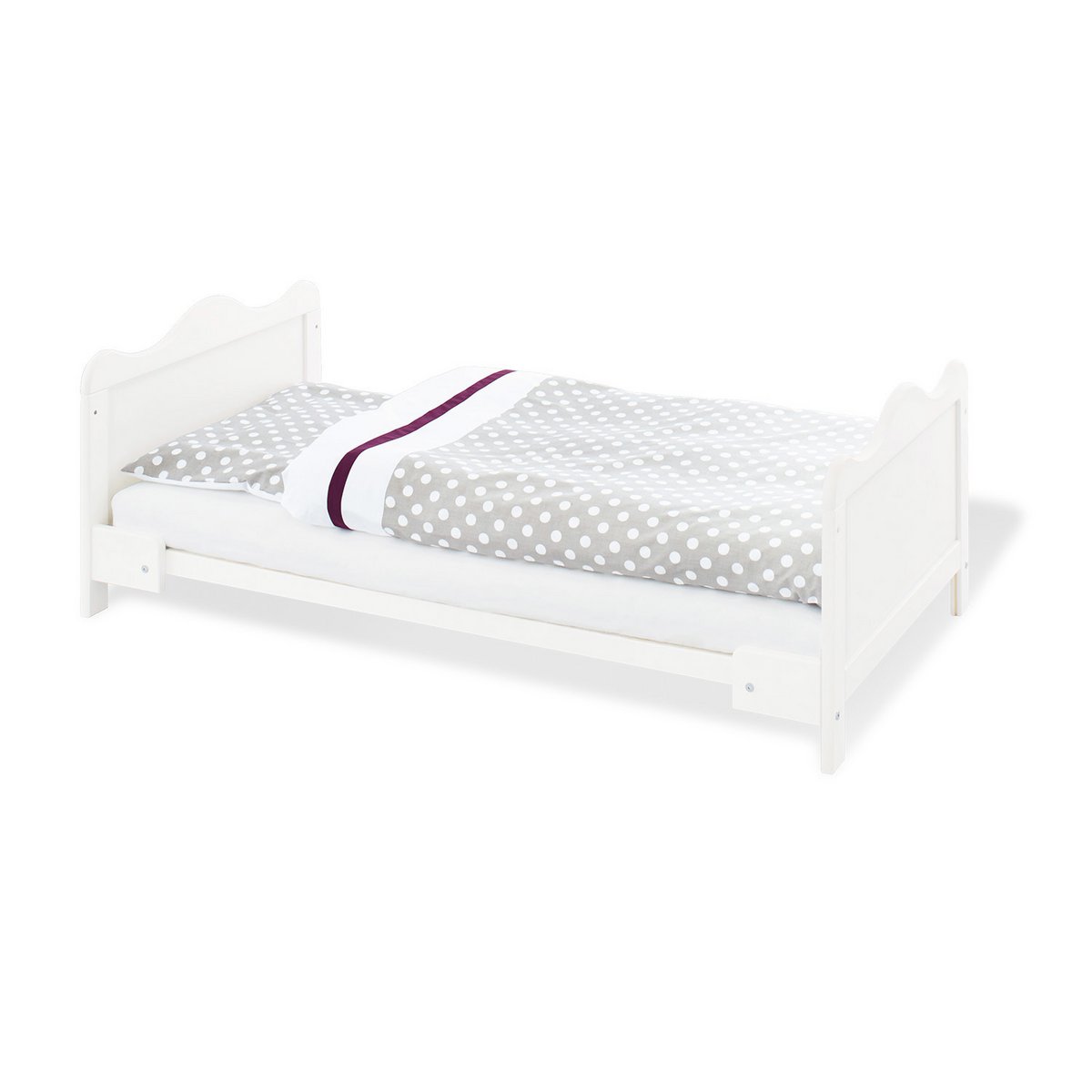 Set 'Florentina' extra breed 3 delen: ledikant, extra brede commode, 2-deurs kledingkast