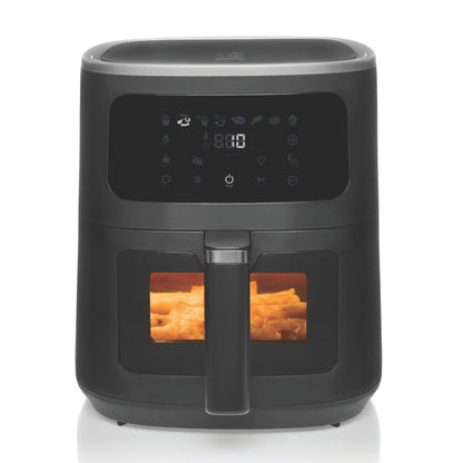 Fritel Airfryer SnackTastic 7520 Heteluchtfriteuse 6L 1500W Zwart