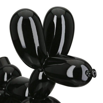 Tafellampballon; Dog Scotty Schwarz H. 35,5 cm