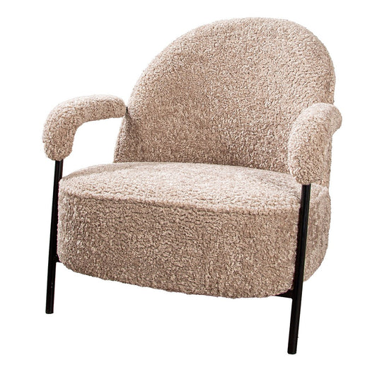 Stoel / fauteuil ovina beige H 79 cm