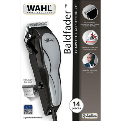 Wahl Baldfader Clipper Trimmer Chroom/Zwart