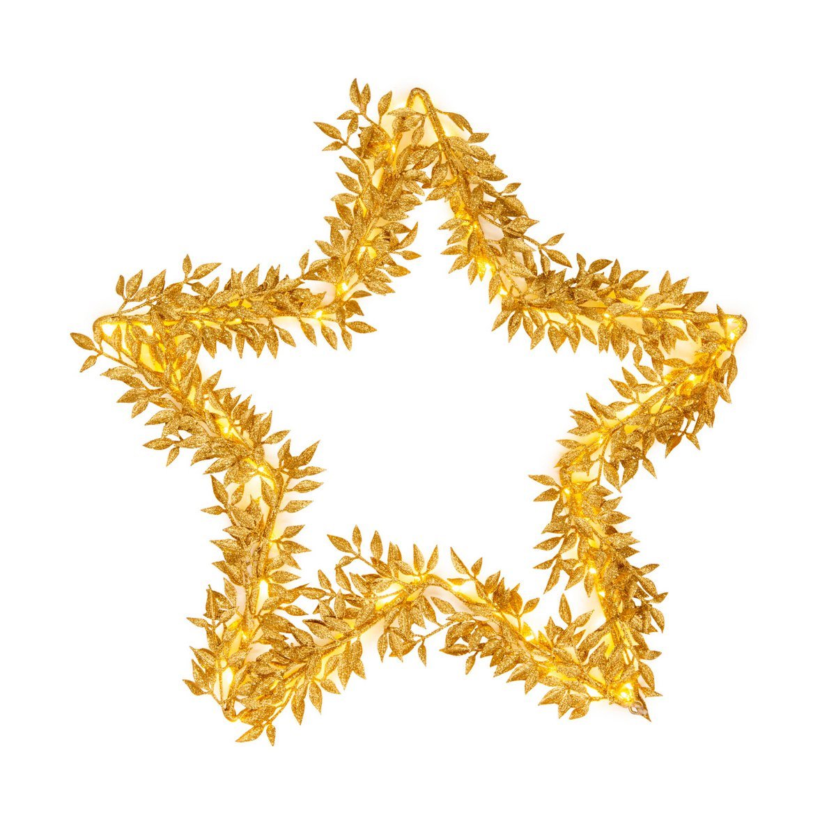 Ster Goud met LED 50 cm