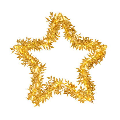 Ster Goud met LED 50 cm