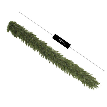 Guirlande Forest frosted 270cm Groen