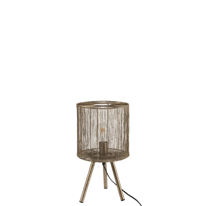 J-Line lamp - metaal Antiek - bruin - small
