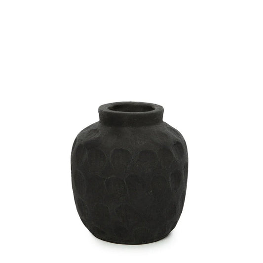 Trendy Vaas - Zwart - S