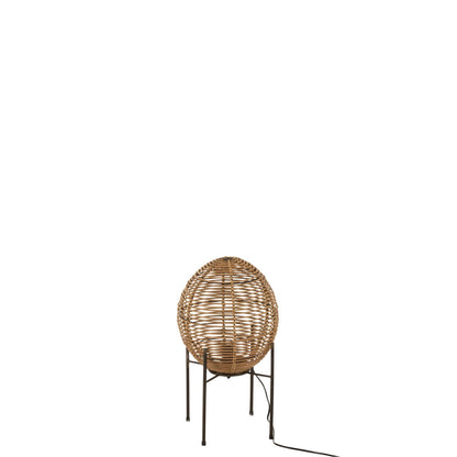 J-Line lamp Op Frame - jute/metaal - naturel