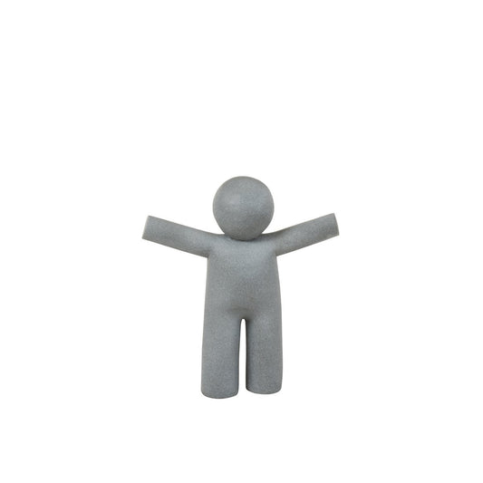 J-Line figuur P'tit Maurice - beton - grijs - small