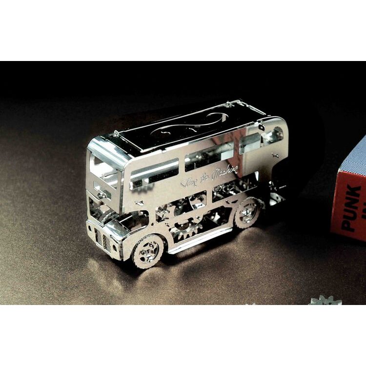3D Metalen Bouwpakket Cute Double Decker