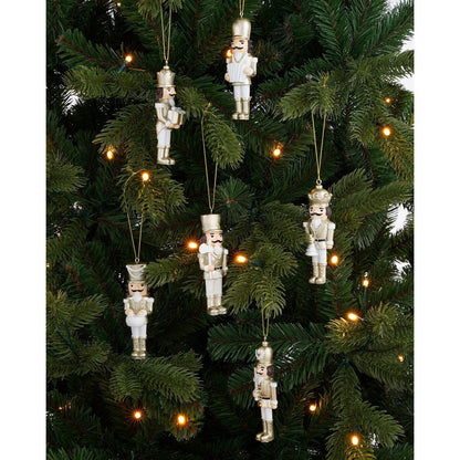 Kerstbal decoratie notenkraker Goud