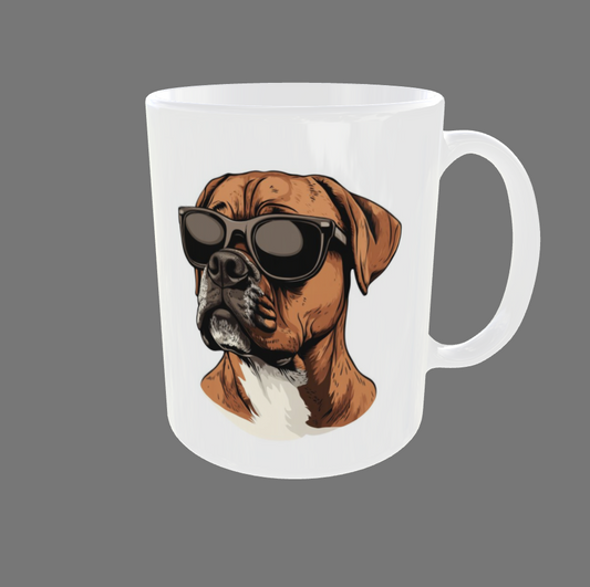 Mok Hond "Coole Boxer" 350ml