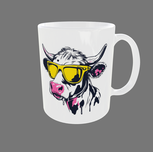 Mok "Coole Koe" Kleur 350ml