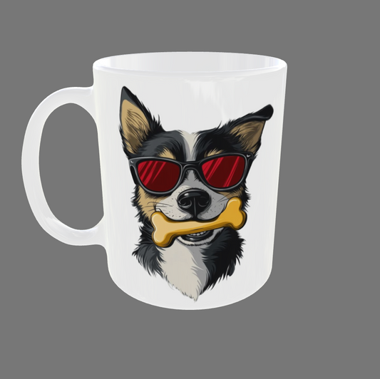 Mok Hond "Hond met Bot" 350ml