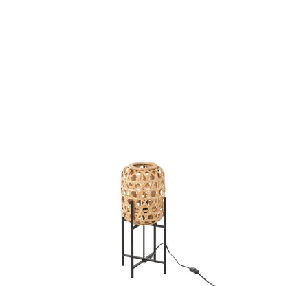 J-Line lamp - bamboe - naturel - small