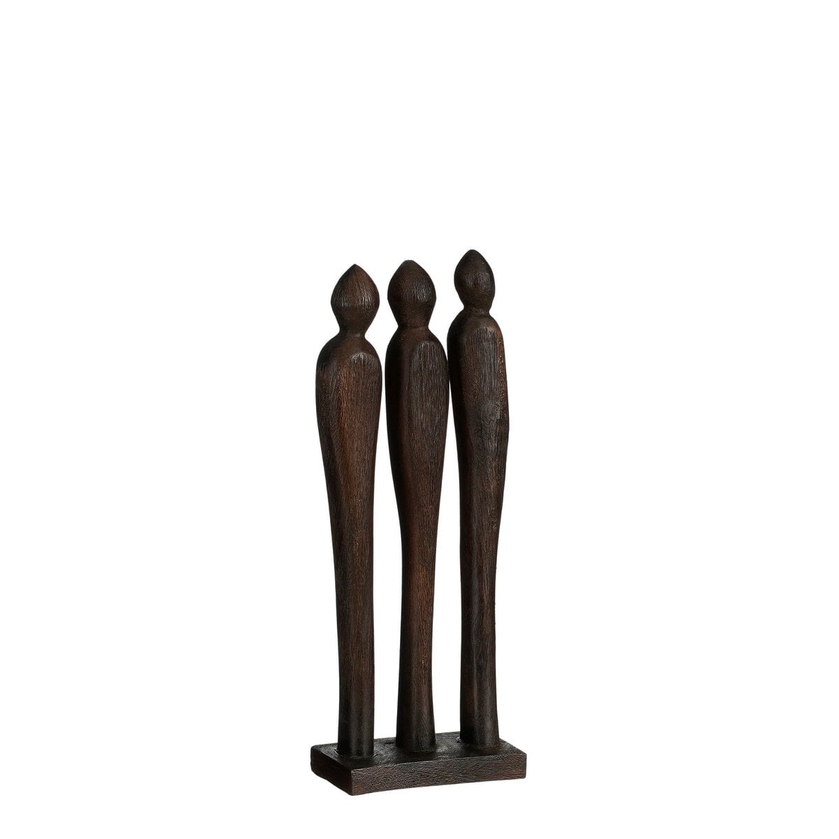 Pegara Woondecoratie - L7xB13x35cm - FSC 100% Mangohout - Bruin