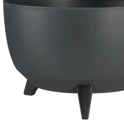 Plantenbak buiten Doppio Antraciet Ø40cm H20,5cm