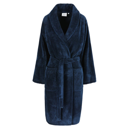 Teddy badjas Dark Denim
