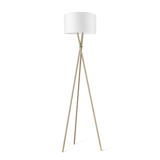 Vloerlamp Bling-Legs Brons-Wit-40cm