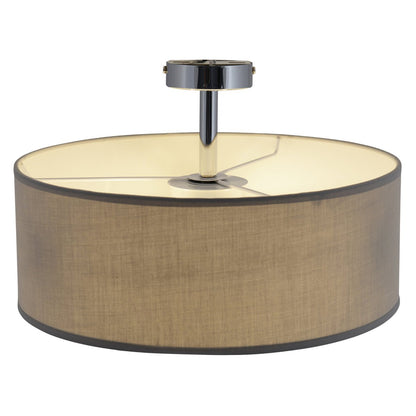 Plafondlamp "New York" diameter 40cm Grijs