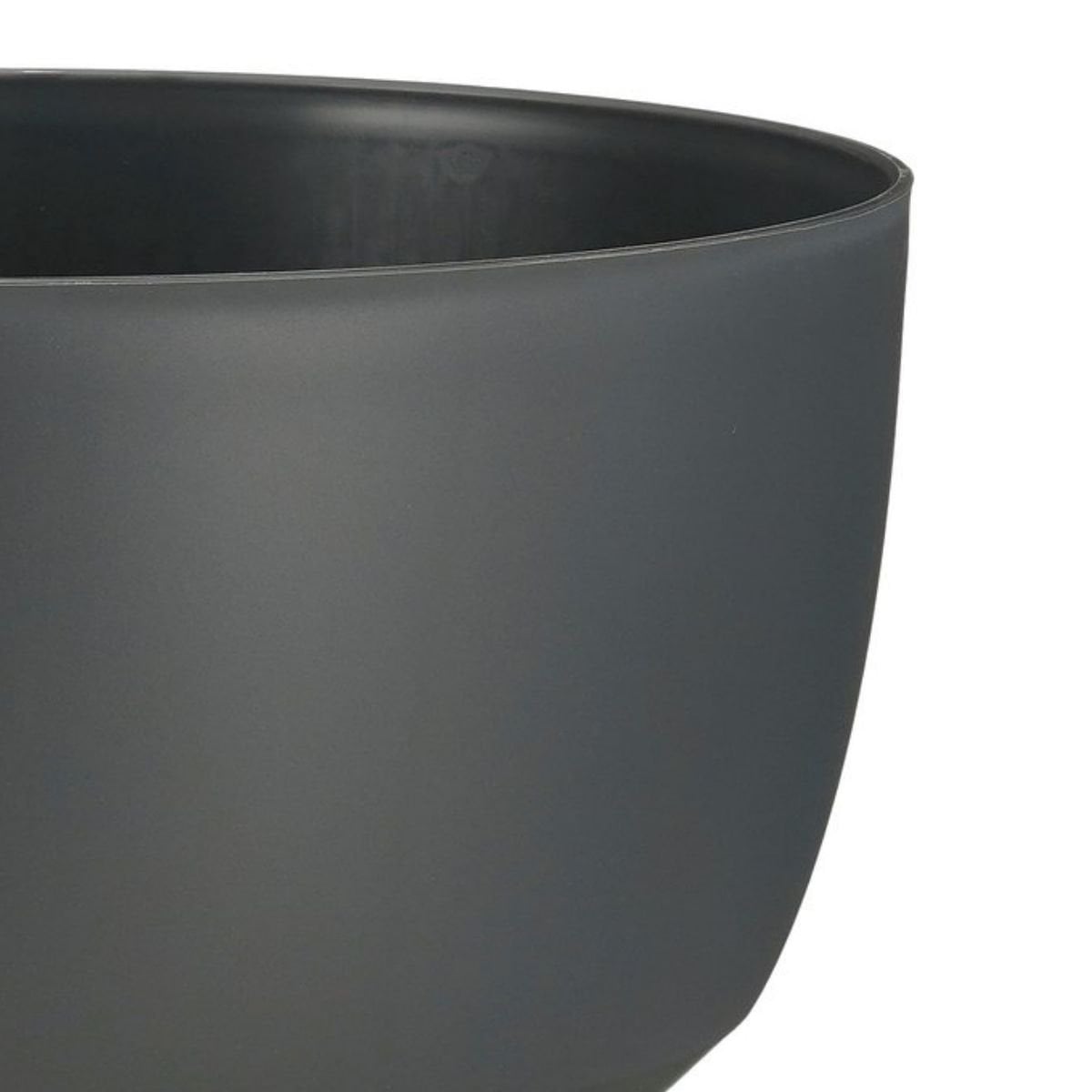Plantenbak buiten Doppio Antraciet Ø40cm H20,5cm