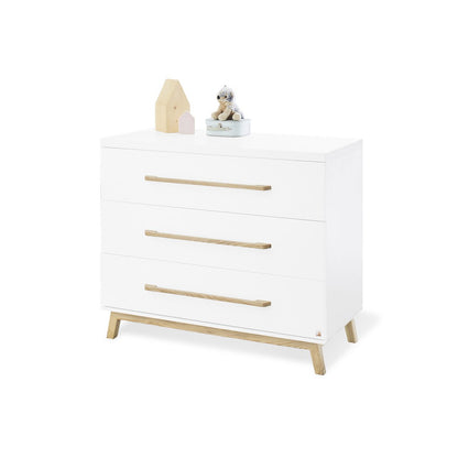 Set 'Riva' breed 3 delen: ledikant, brede commode, 2-deurs kledingkast
