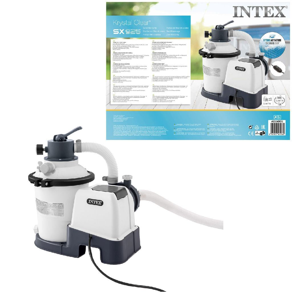 Intex 26642GS Krystal Zandfilter Pomp  SX925