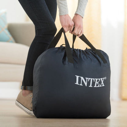 Intex 64414Nd Durabeam Eleveated Queen 2-Persoons Luchtbed 152X203X46 Cm Grijs