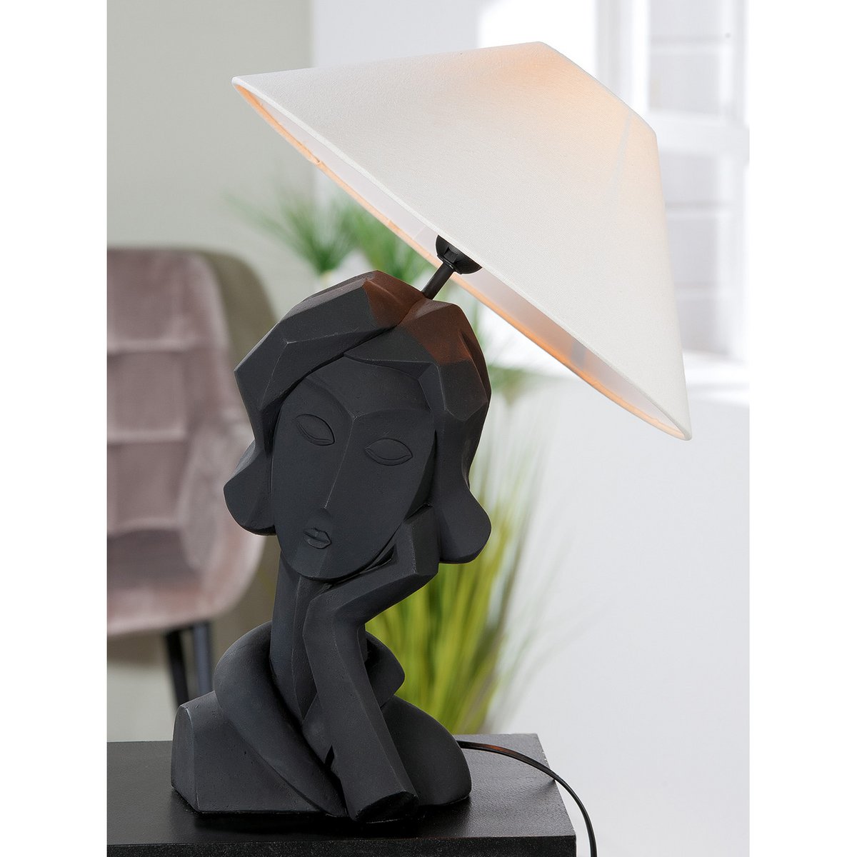 Poly lamp dame "Jolie"