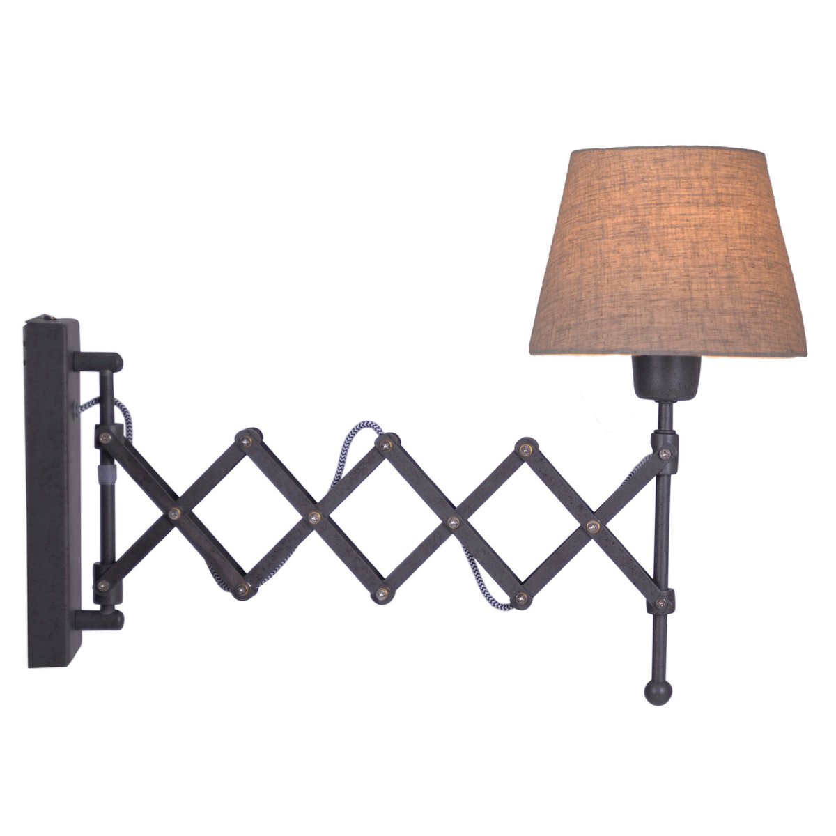 Wandlamp "Adrienne" uitrekbaar