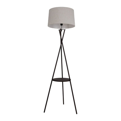 Staande lamp "Tora" met geïntegreerd tafeltje 158 cm hoog