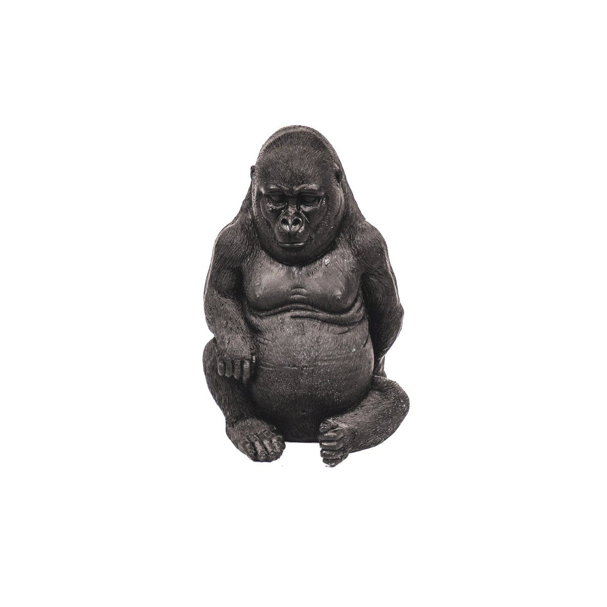 Ornament Gorilla Zwart