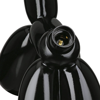 Tafellampballon; Dog Scotty Schwarz H. 35,5 cm