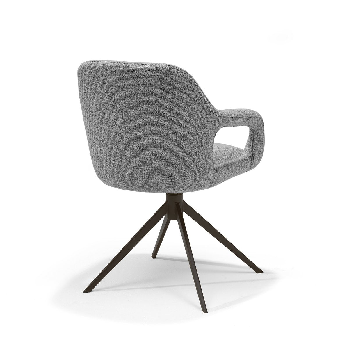 Move armstoel Stof Sahara #455 Grey - Relax functie - frame Anodic Brown