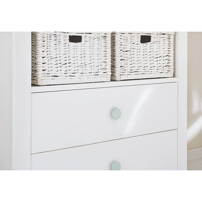Set 'Florentina' extra breed 3 delen: ledikant, extra brede commode, 2-deurs kledingkast