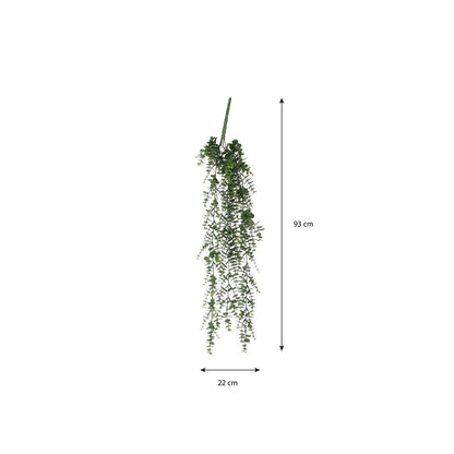 Eucalyptus Kunst Hangplant - H93 cm - Groen