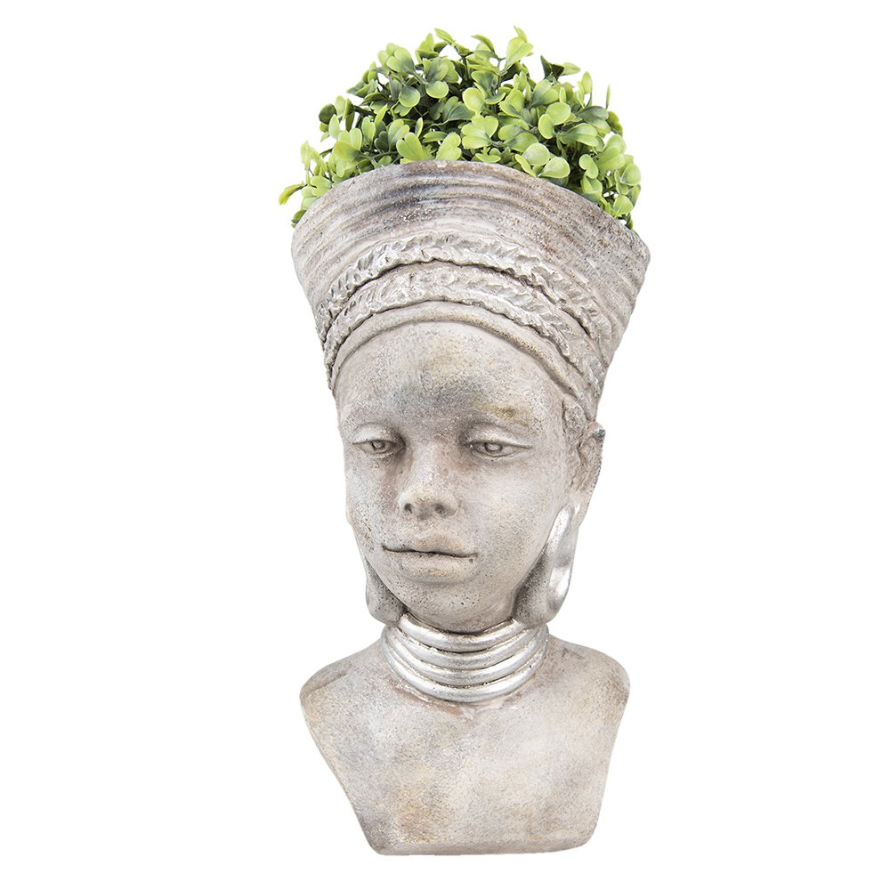 Bloempot Vrouw 16x15x29 cm