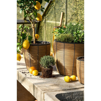 Durban Bloempot Buiten - Set van 3 - Gerecycled Plastic