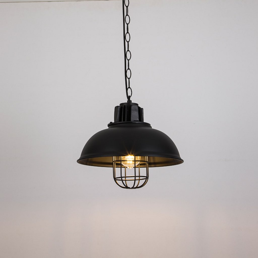 Homestyle Pro MK107-BB Industriële Hanglamp 33x26 cm Zwart/Metaal