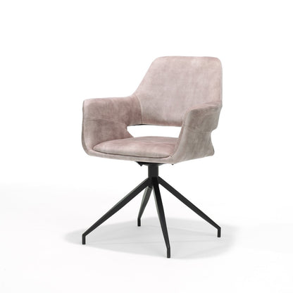 Katy fauteuil M4 - stof aurora velours lever -mol - draai voet