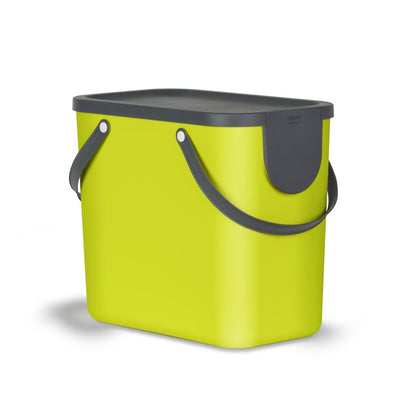 Rotho Albula Afvalscheidingsprullenbak 25L Lime Groen
