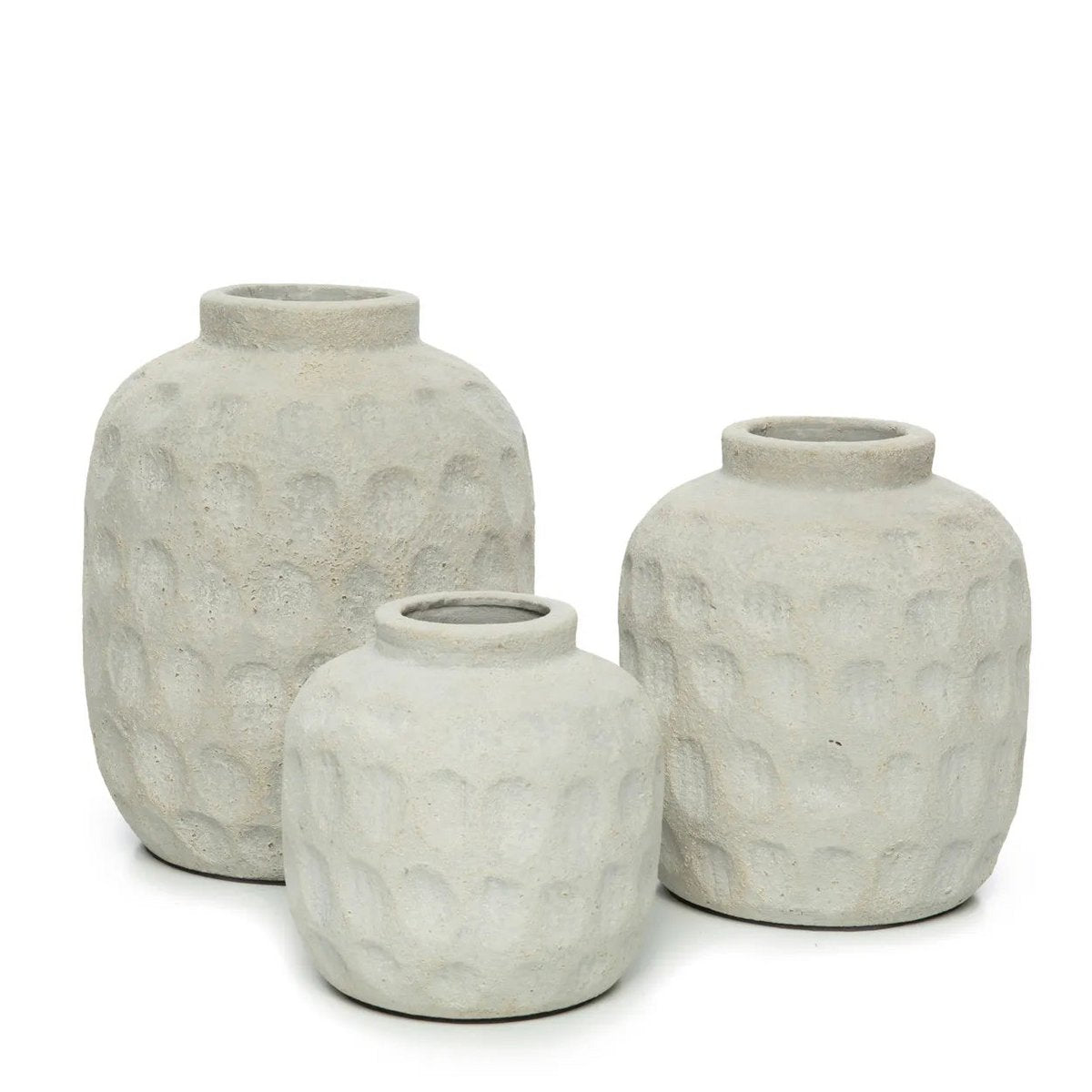 Trendy Vaas - Beton - S