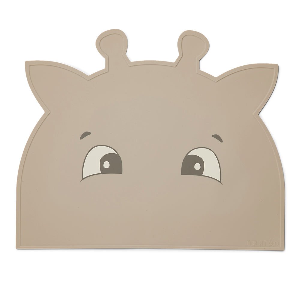 Albert silicone placemat Giraffe verschillende kleuren