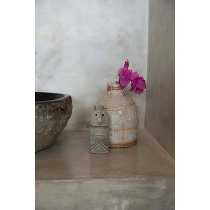 Whoopy Vaas - Beton Naturel - S