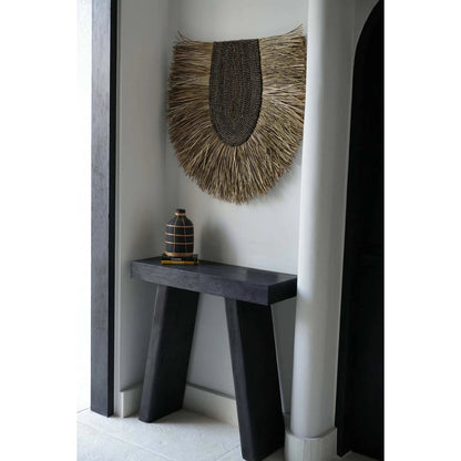 Whoopy Vaas - Zwart Naturel - L