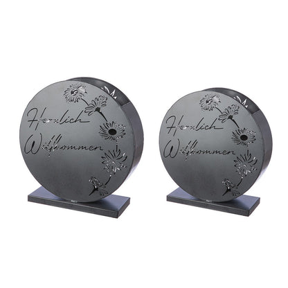 2 stuks Lantaarn "Learn Live Dreams"