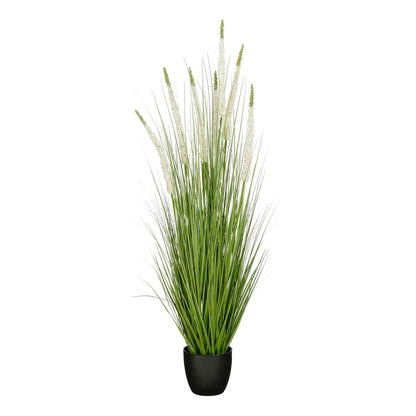 Kunstplant Siergras Wit Ø45cm x H140cm